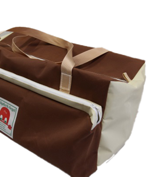 Große Reisetasche mit 2 Außentaschen aus Segeltuch - Konfigurator